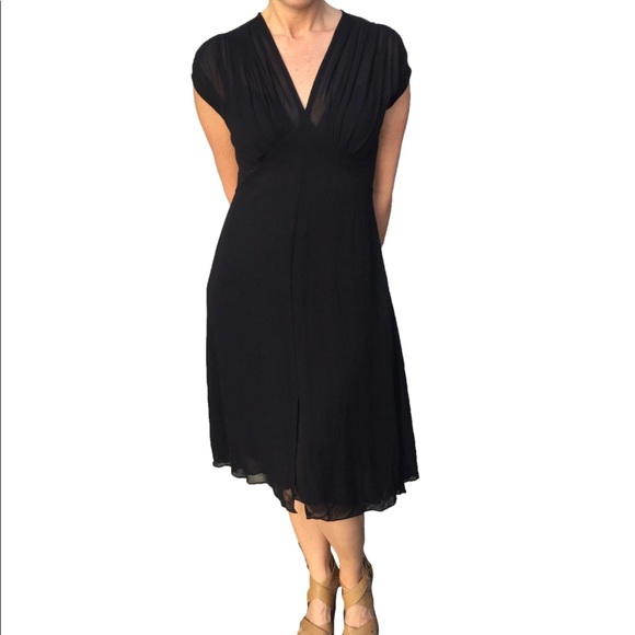 Silk Velvet Brown Dress 👗 - Picture 8 of 10